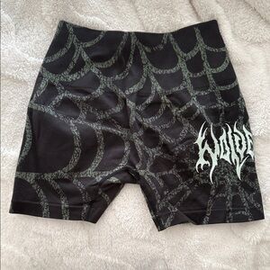 Darc Sport women’s shorts, spider edition